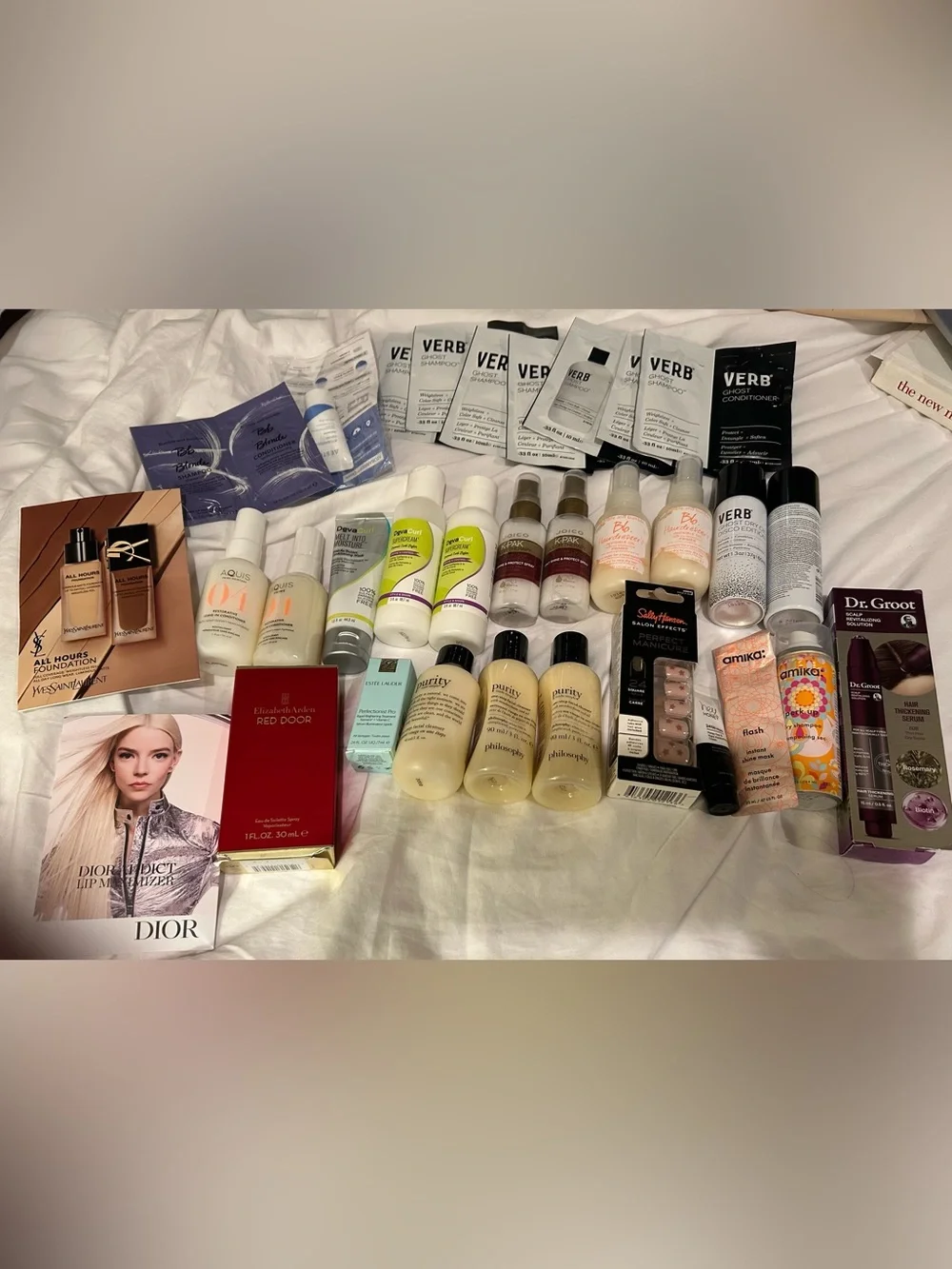 Huge Beauty Bundle all new items with Small tote bags 30+ items